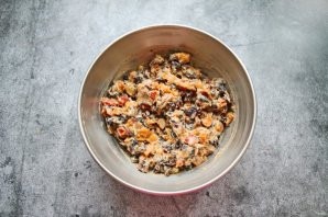 Пряный рождественский кекс с сухофруктами Пряный рождественский кекс с сухофруктами