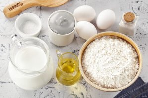 Блинчики на молоке нежные Блинчики на молоке нежные