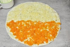 Рулет из лаваша с горбушей Рулет из лаваша с горбушей