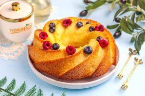 Медовый пирог на скорую руку