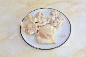 Заливное из курицы с желатином Заливное из курицы с желатином