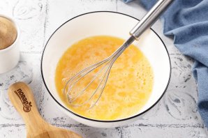 Гренки с молоком и яйцом