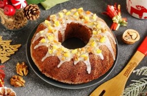 Вкусный рождественский кекс Вкусный рождественский кекс
