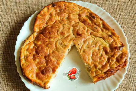 Цвибелькухен (zwiebelkuchen) - луковый пирог из германии