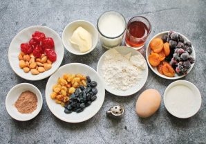 Пряный рождественский кекс с сухофруктами Пряный рождественский кекс с сухофруктами
