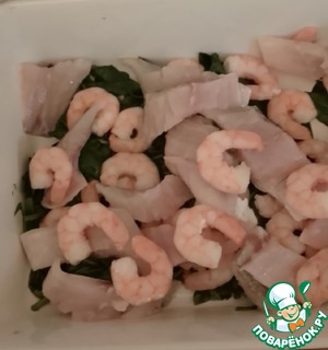 Кокосовый рыбный пирог