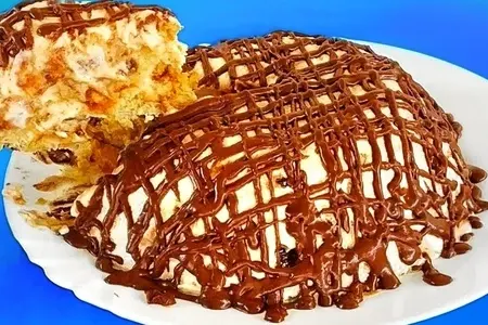 Торт из пряников без выпечки и духовки Торт из пряников без выпечки и духовки