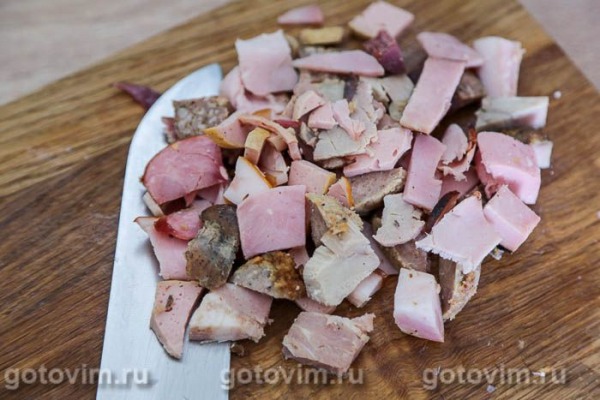 Бигус с квашеной капустой в мультиварке