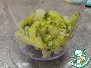 Рыбные котлеты на пару с гарниром и соусом (Диета n1)